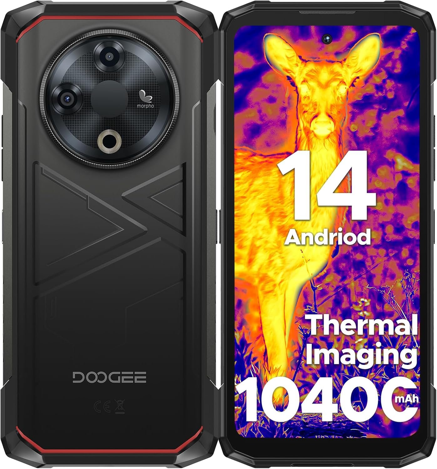 DOOGEE Fire 6: Rugged Smartphone with Thermal Camera & 50MP AI - Image 2
