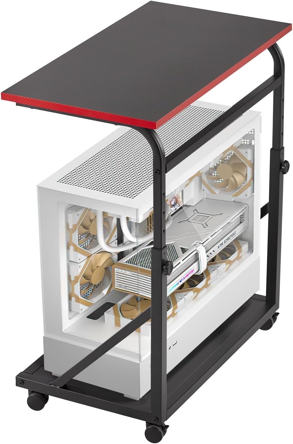 Ergonomic Adjustable CPU Stand: Elevate Your Gaming & Office! - Image 2