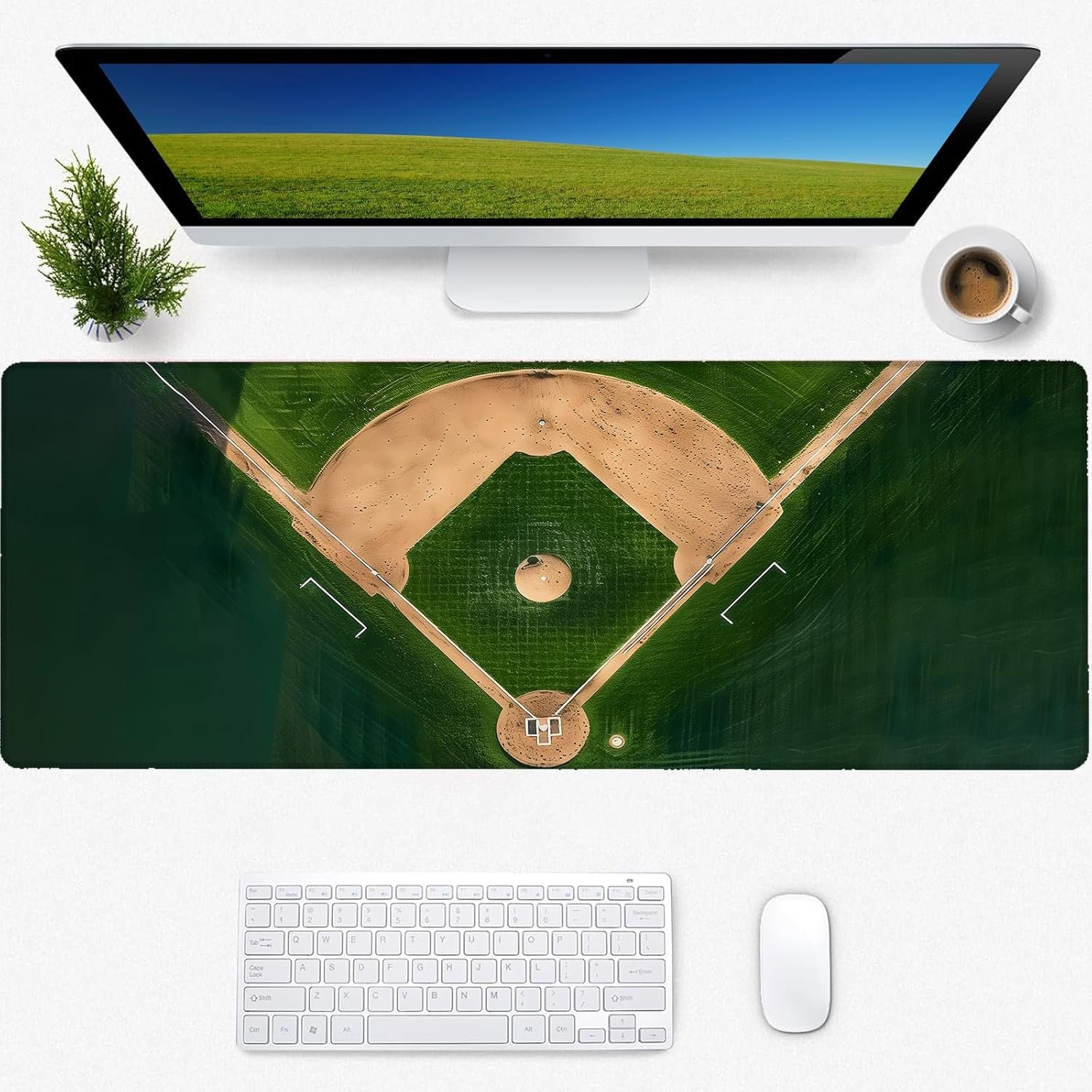 Hit a Home Run: Baseball Field Gaming Mouse Pad for Every Desk! - Image 2