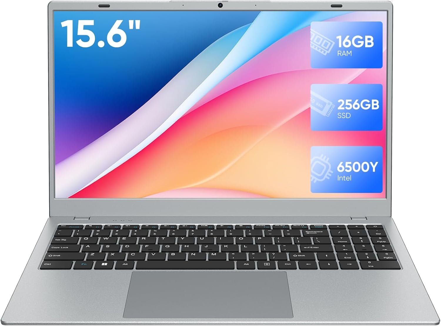 Powerful 15.6" Laptop: 16GB RAM, 256GB SSD, Ideal for Students! - Image 2