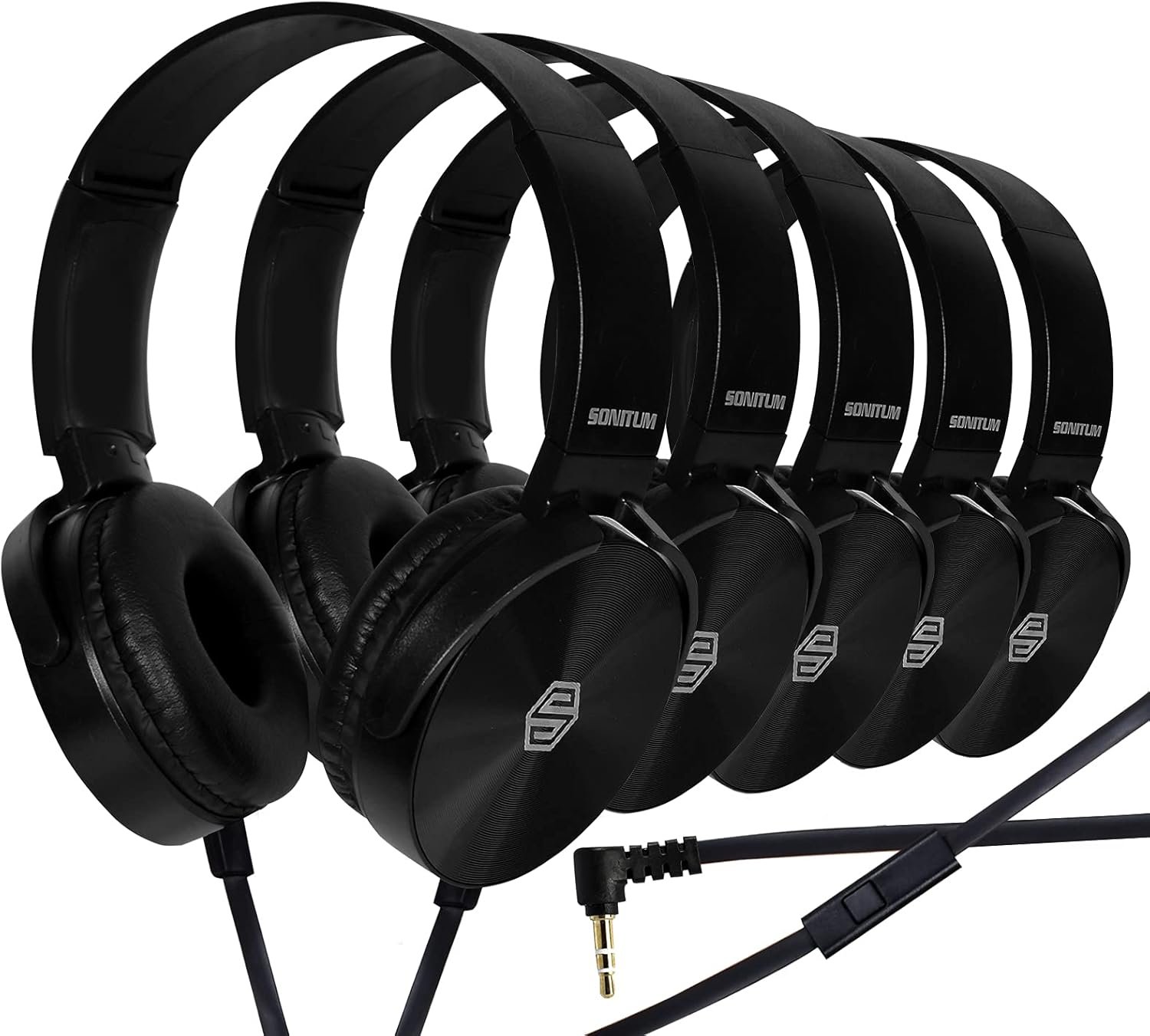 Premium Classroom Headphone & Mic Set: Perfect for E-Learning! - Image 2