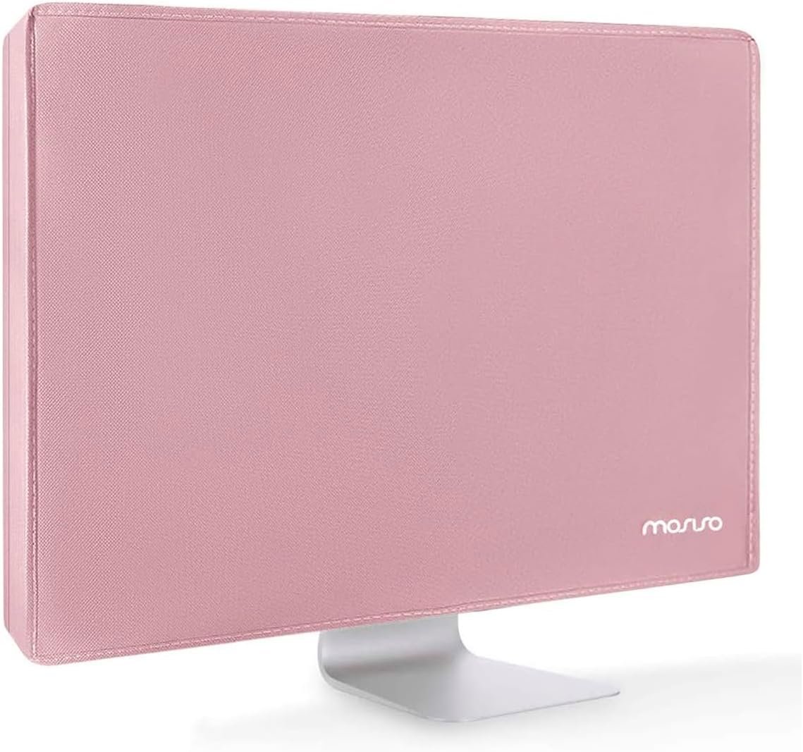 Protect Your Screen: MOSISO Pink Dust Cover for 22-25” Monitors! - Image 2
