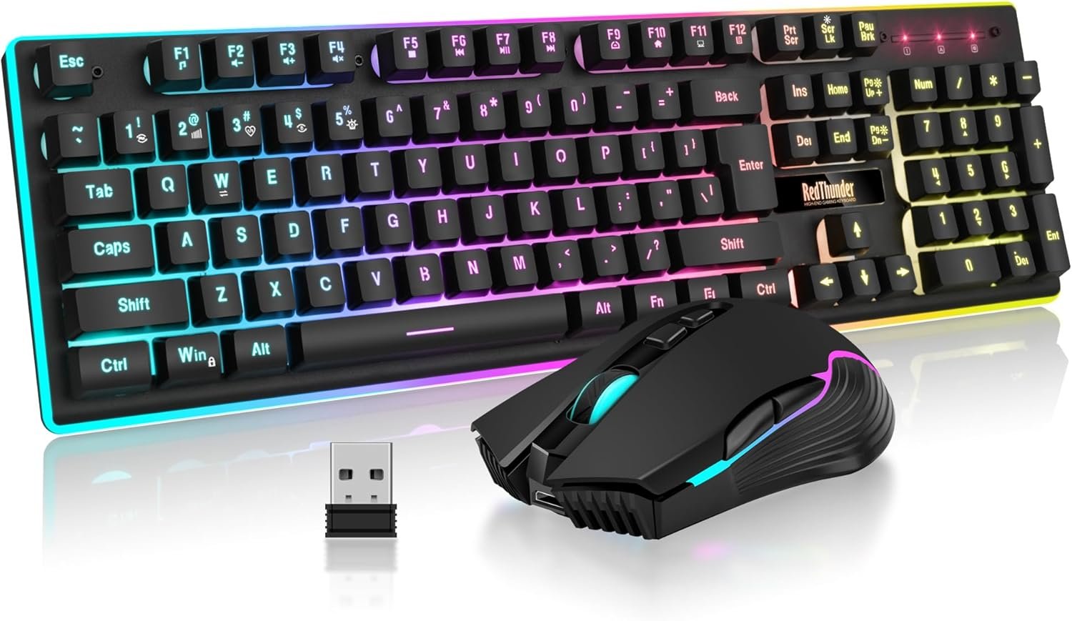 RedThunder K10: Ultimate Wireless Gaming Combo for Gamers! - Image 2