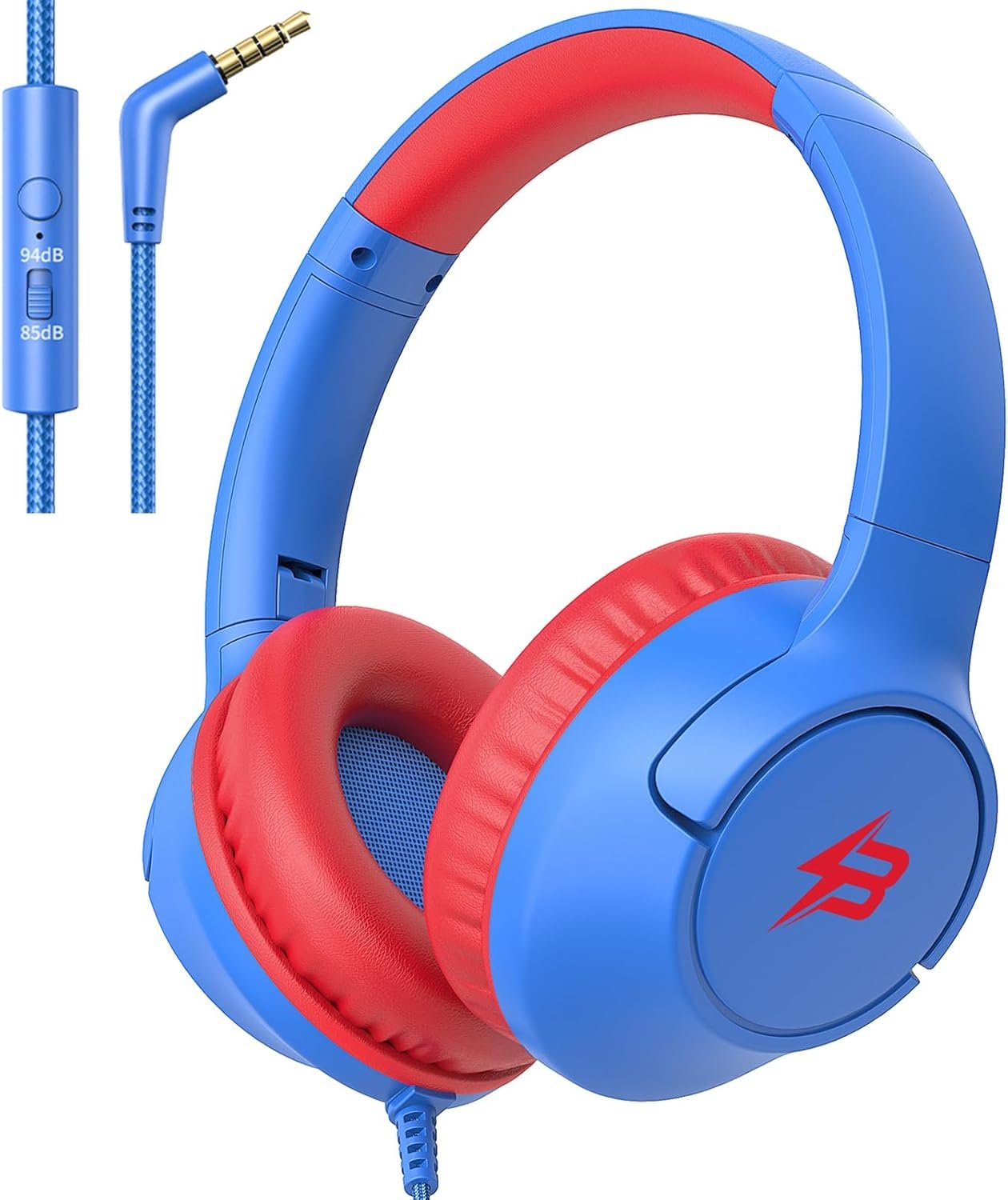 Safe & Fun Kids Headphones: 85dB Volume Limit, Foldable! - Image 2