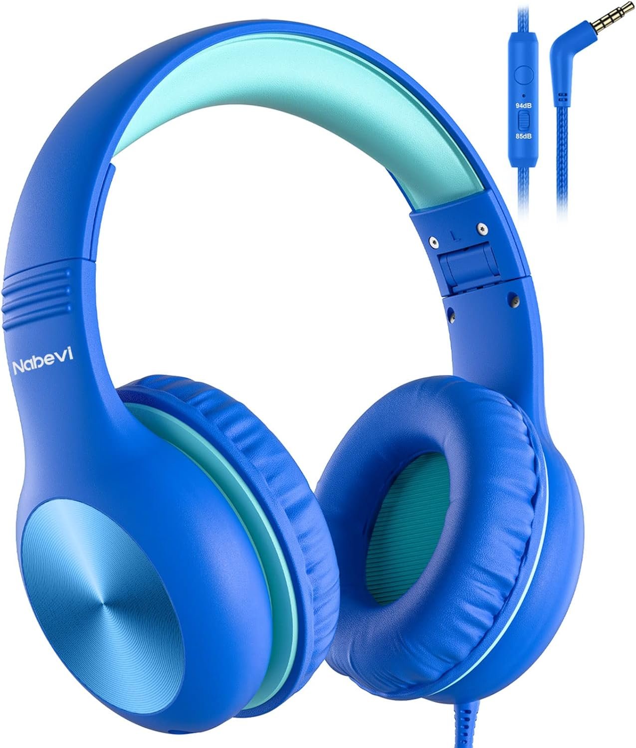 Safe & Fun Kids Headphones with Microphone – Perfect for Travel! - Image 2