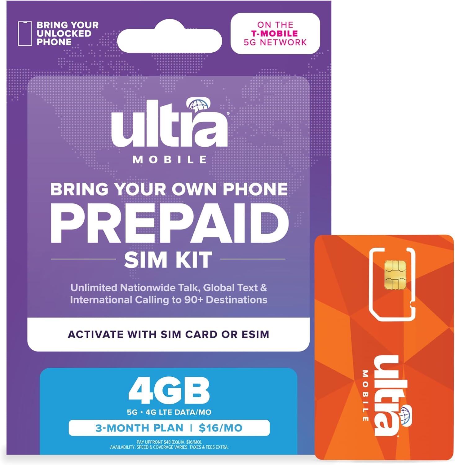 Score $16/mo Ultra Mobile Plan: Unlimited Talk & 4GB 5G! - Image 2