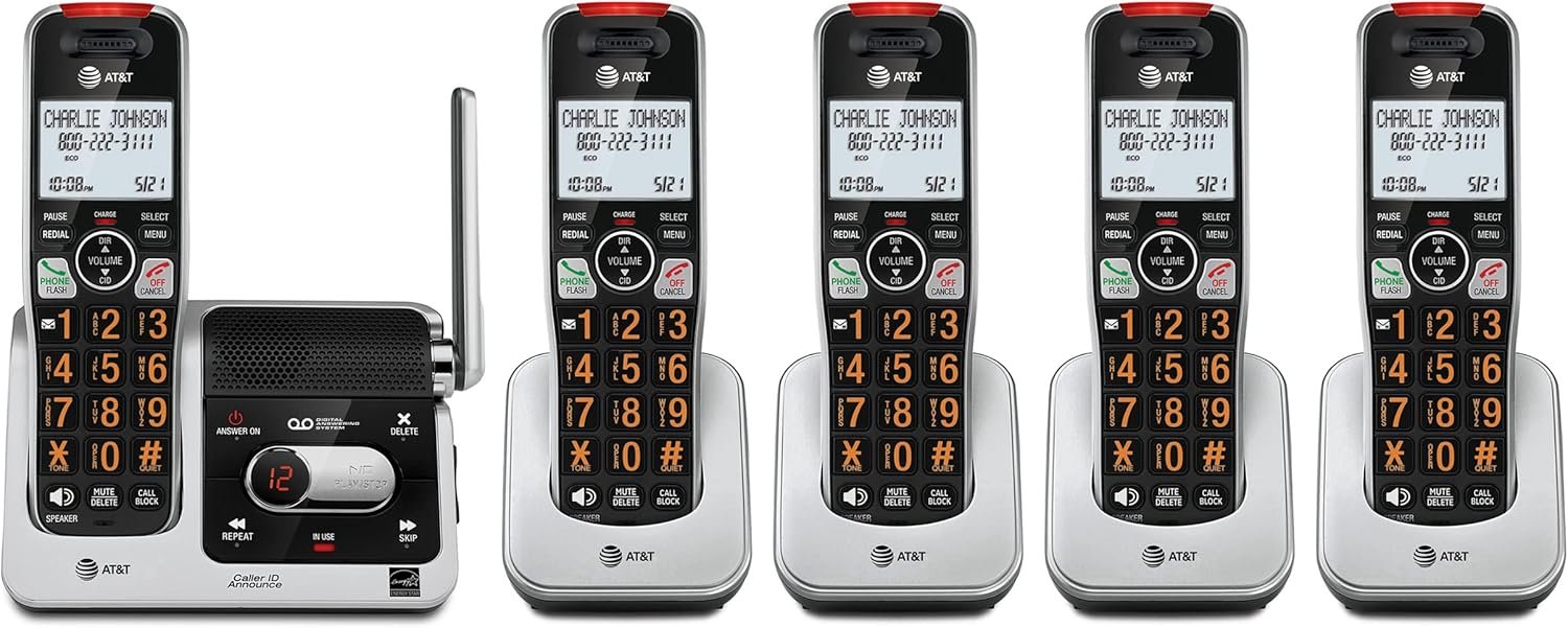 Stay Connected: AT&T BL102-5 Cordless Phone with Features! - Image 2