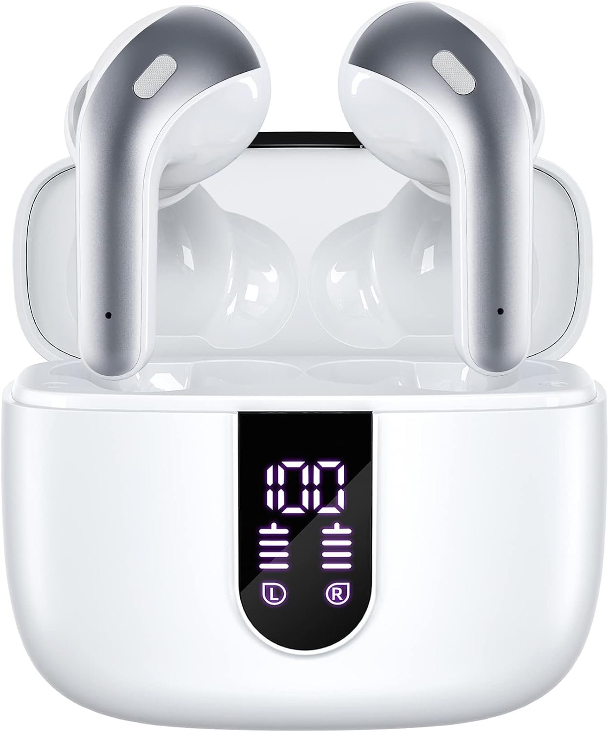 TAGRY True Wireless Earbuds: 60H Playback & LED Power Display! - Image 2