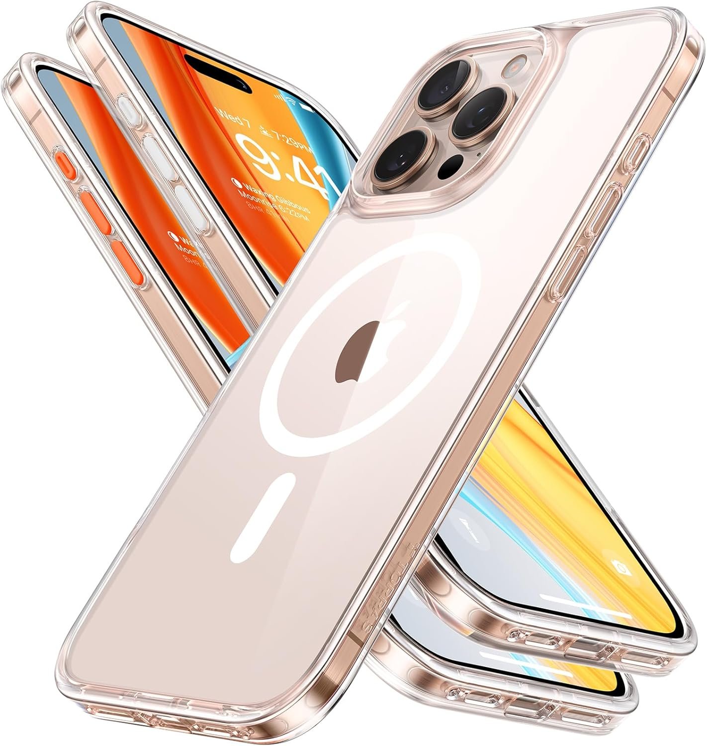 TORRAS iPhone 16 Pro Case: Slim, Clear & MagSafe Ready! - Image 2