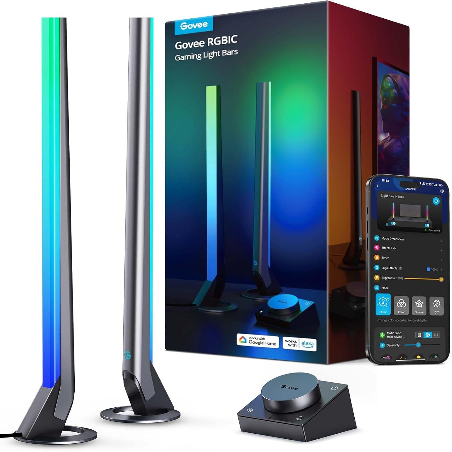 Transform Your Game Room with Govee RGBIC Gaming Light Bars! - Image 2