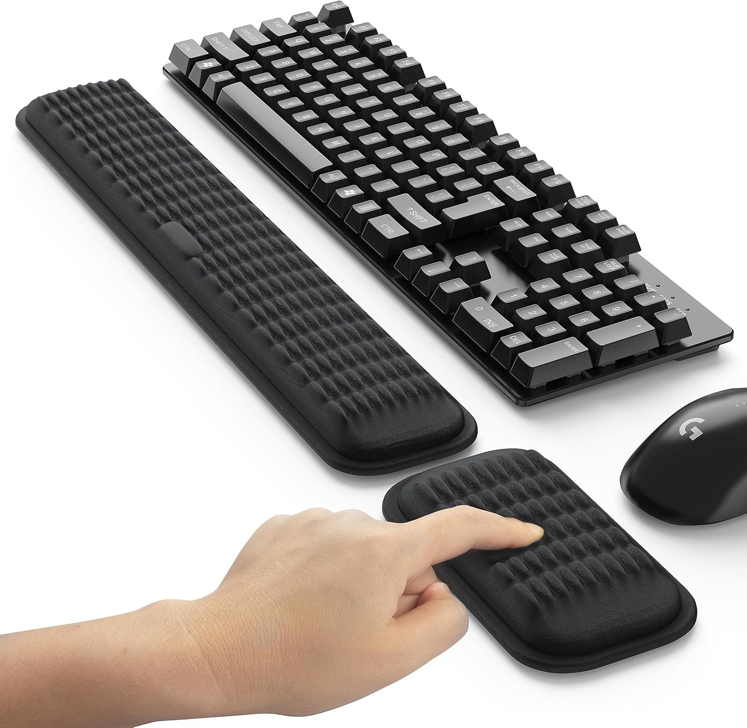 Ultimate Comfort: MEKASS Ergonomic Wrist Rest Set - Image 2