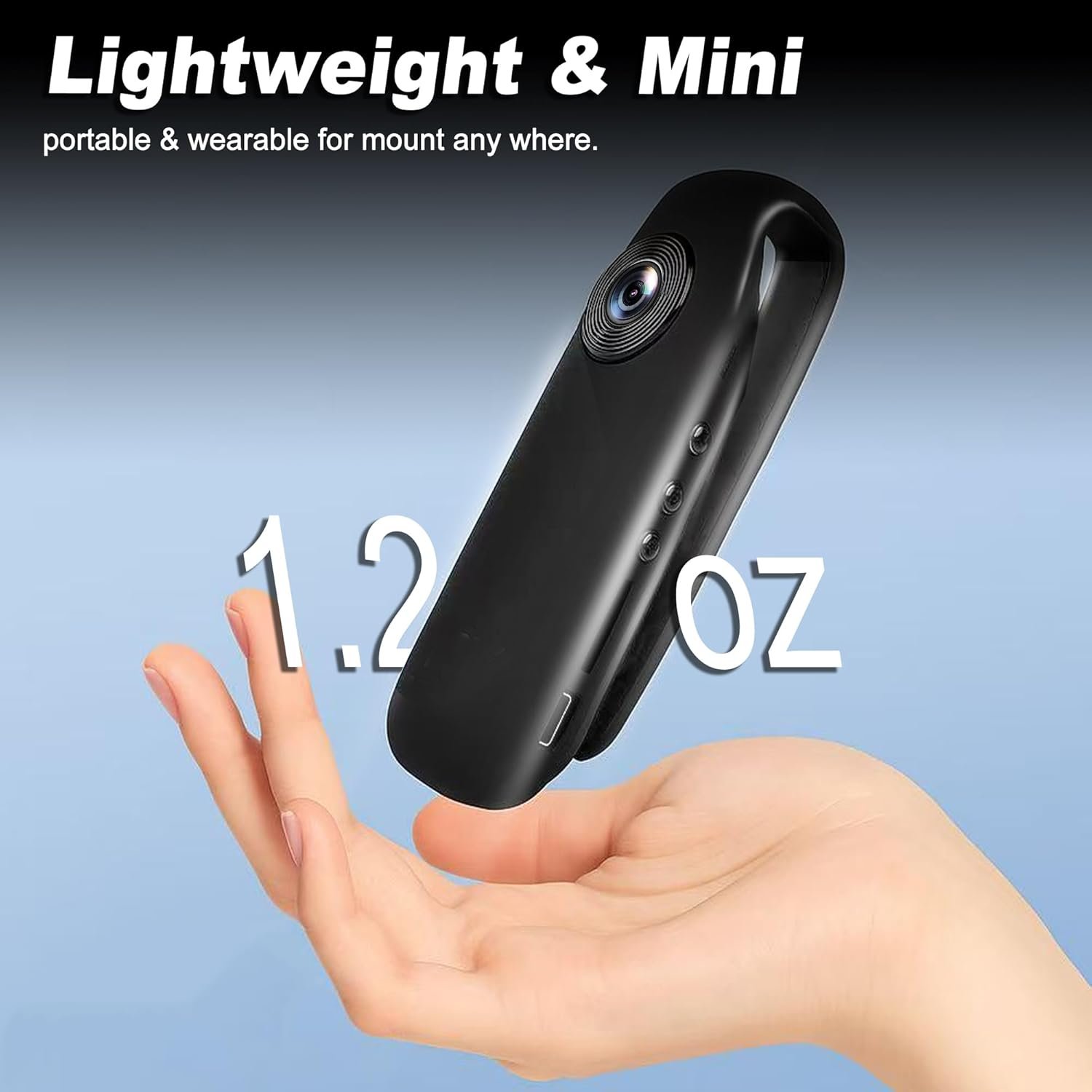 Mini Body Camera 64GB: Tiny 1080P Spy Cam for All Uses! - Image 3
