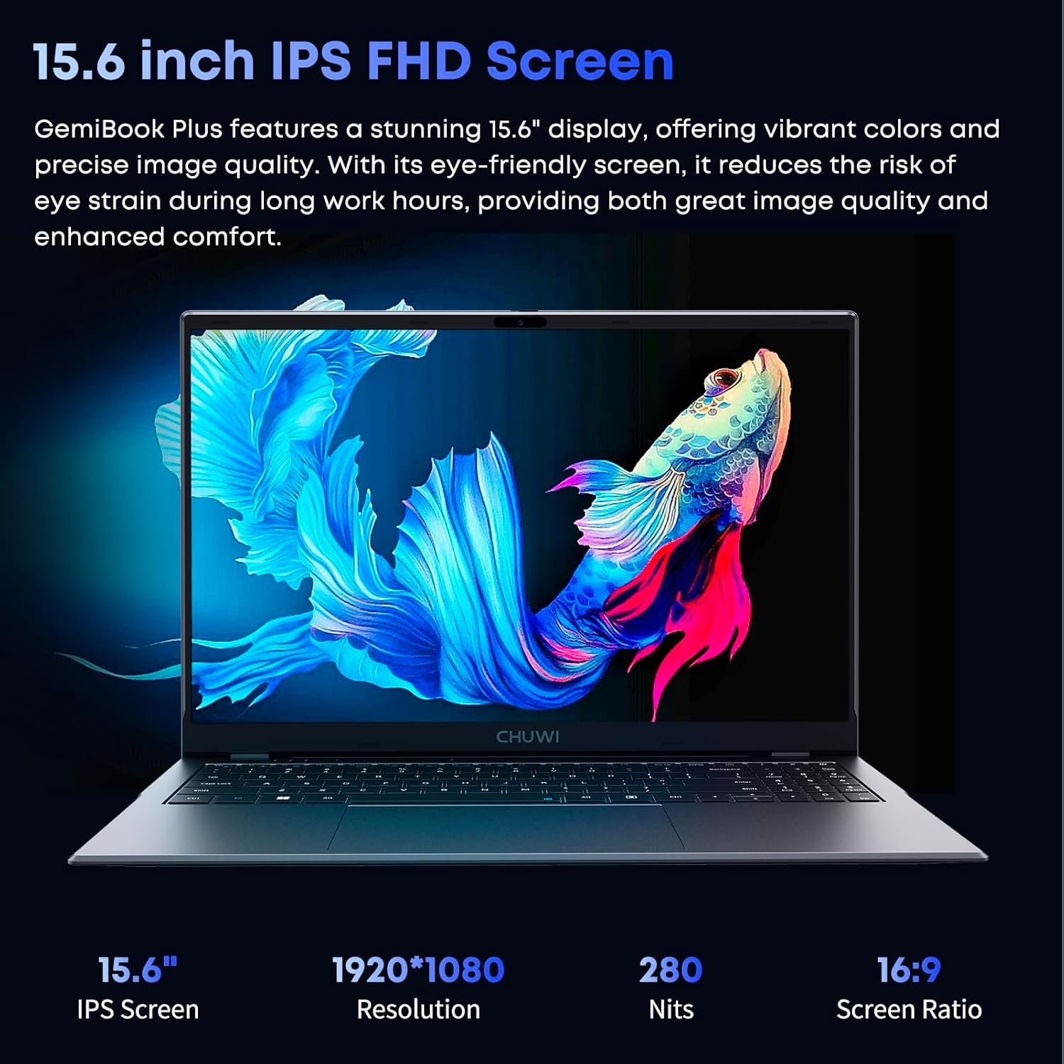 Power Up with CHUWI GemiBook Plus: 15.6” Laptop Powerhouse! - Image 5
