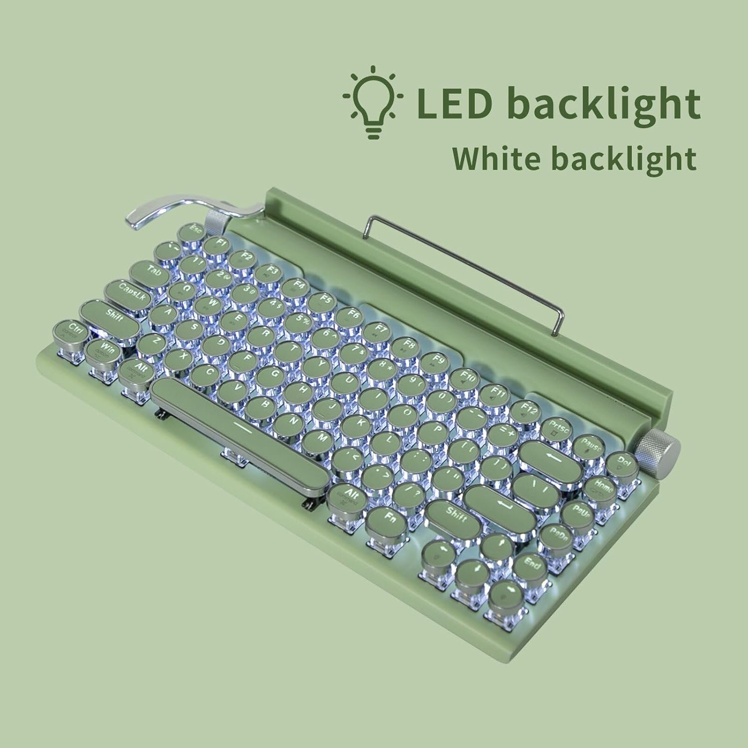 Adventurers Retro Typewriter Keyboard: Stylish & Compact! - Image 4