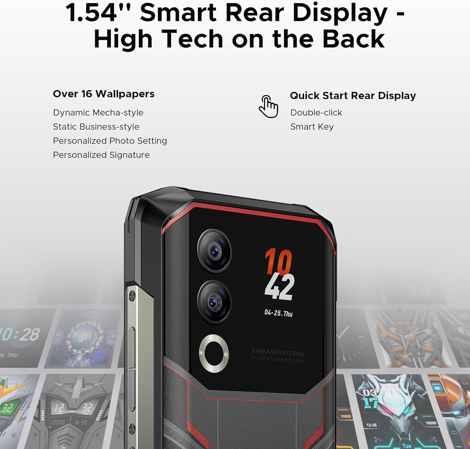 Unleash Adventure: DOOGEE Blade 20 Ultra Rugged Phone - Image 3