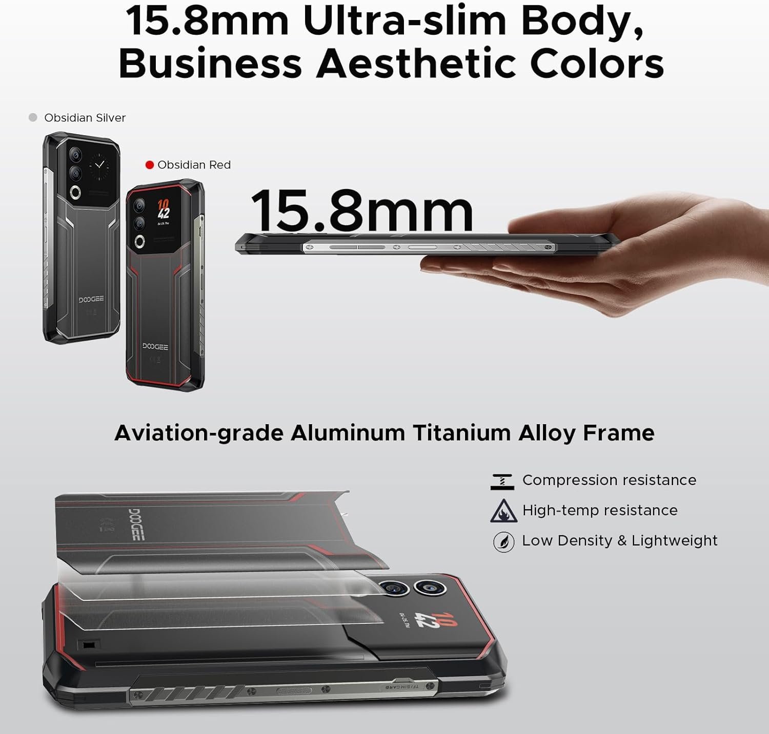 Unleash Adventure: DOOGEE Blade 20 Ultra Rugged Phone - Image 4