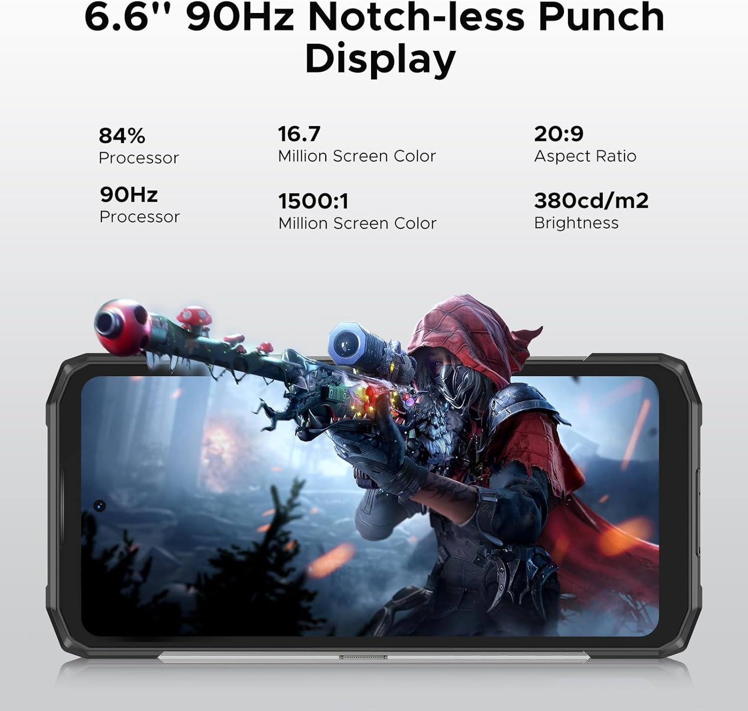 Unleash Adventure: DOOGEE Blade 20 Ultra Rugged Phone - Image 8