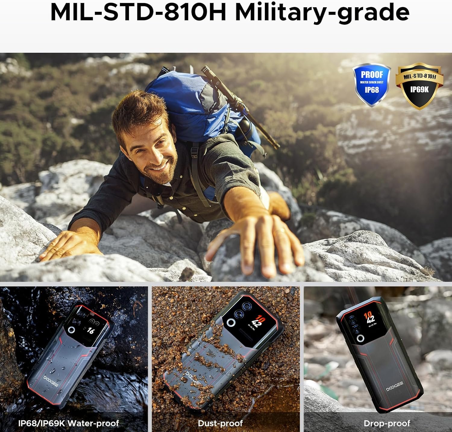 Unleash Adventure: DOOGEE Blade 20 Ultra Rugged Phone - Image 9