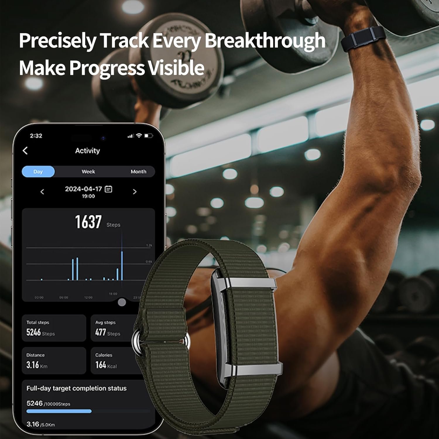 Smart Bracelet: All-Day Fitness Tracker & Health Monitor - Image 4