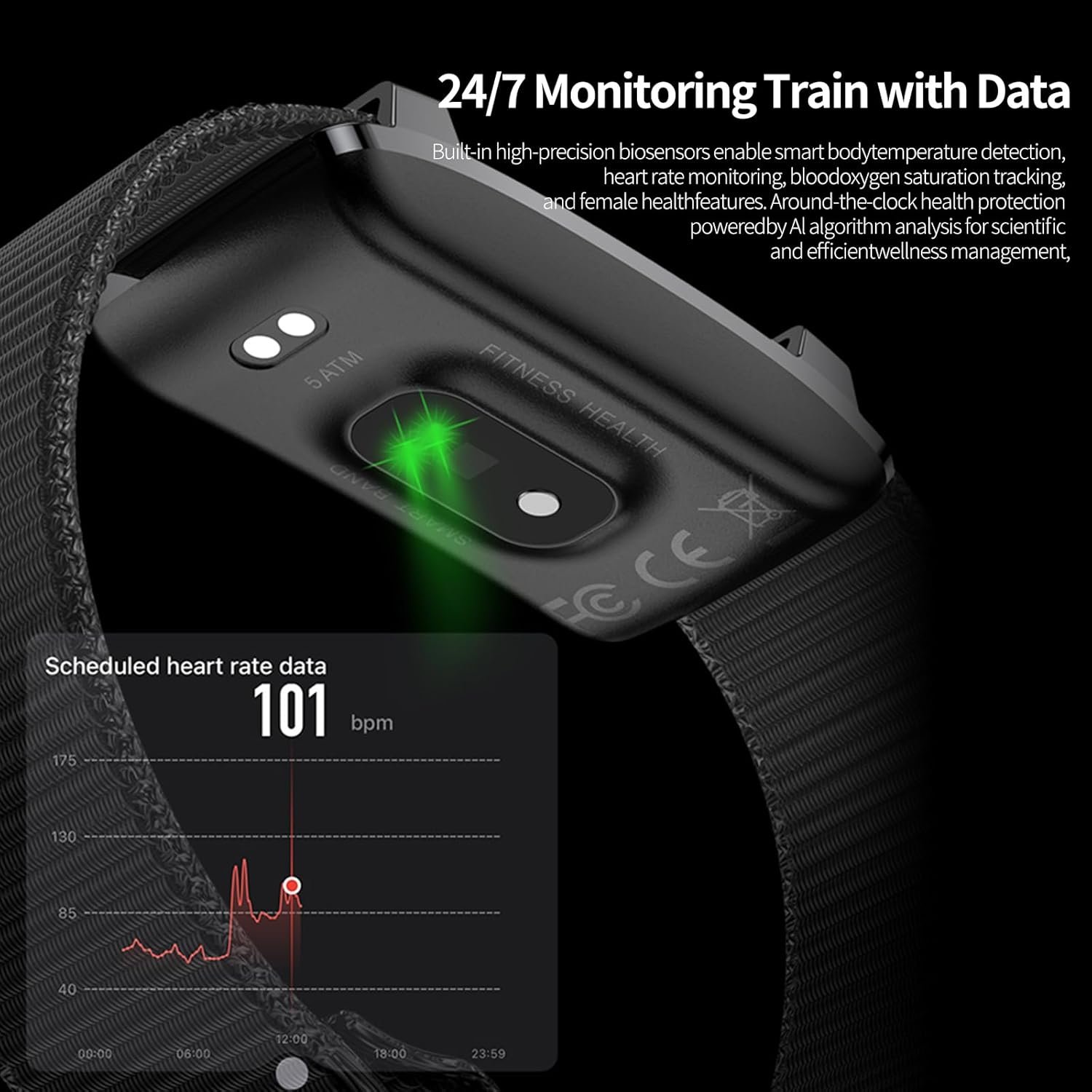 Smart Bracelet: All-Day Fitness Tracker & Health Monitor - Image 7