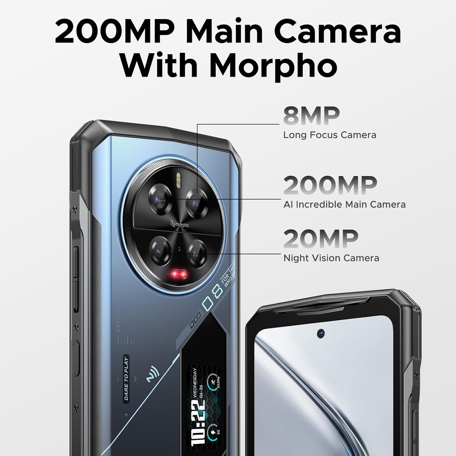 Unleash Adventure: DOOGEE V40 Pro 5G Rugged Phone with 200MP Cam! - Image 5