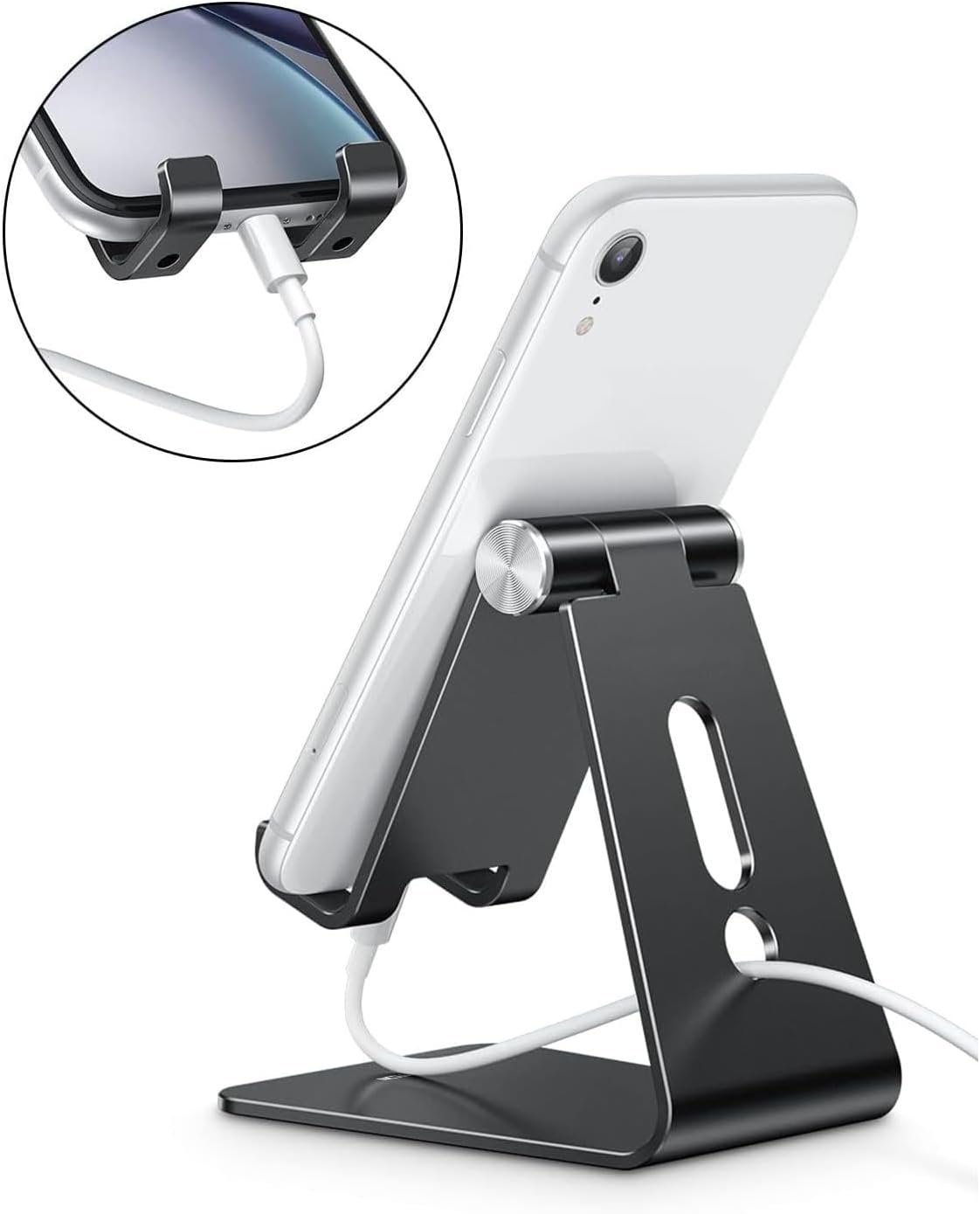 Elevate Your Setup: OMOTON Adjustable Phone Stand - Image 6