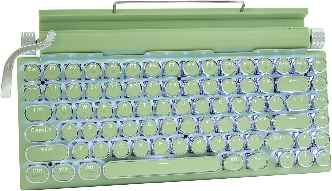 Adventurers Retro Typewriter Keyboard: Stylish & Compact! - Image 2