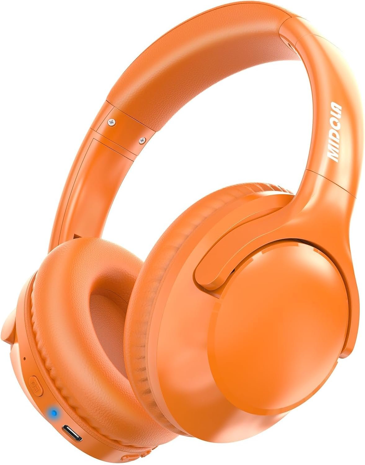 Ultimate MIDOLA Bluetooth Headphones: 68H Playtime & Deep Bass! - Image 2